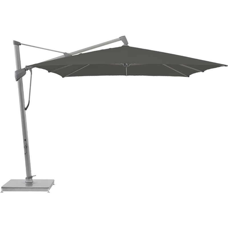 Foley 400cm X 400cm Rectangular Cantilever Parasol, Grey