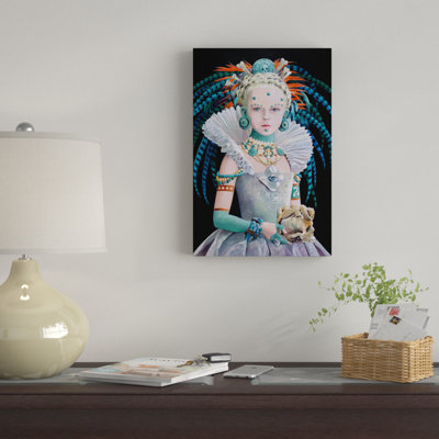 « regina maya », impression sur toile
