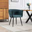 Polyester Upholstered Metal Upholstered Back Accent-636635831