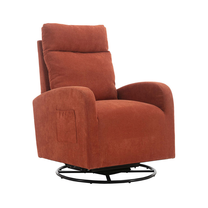 Fauteuil inclinable manuel pivotant l 27,95 po, Orange