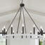 Campo 12-Light Waggon Wheel Chandelier