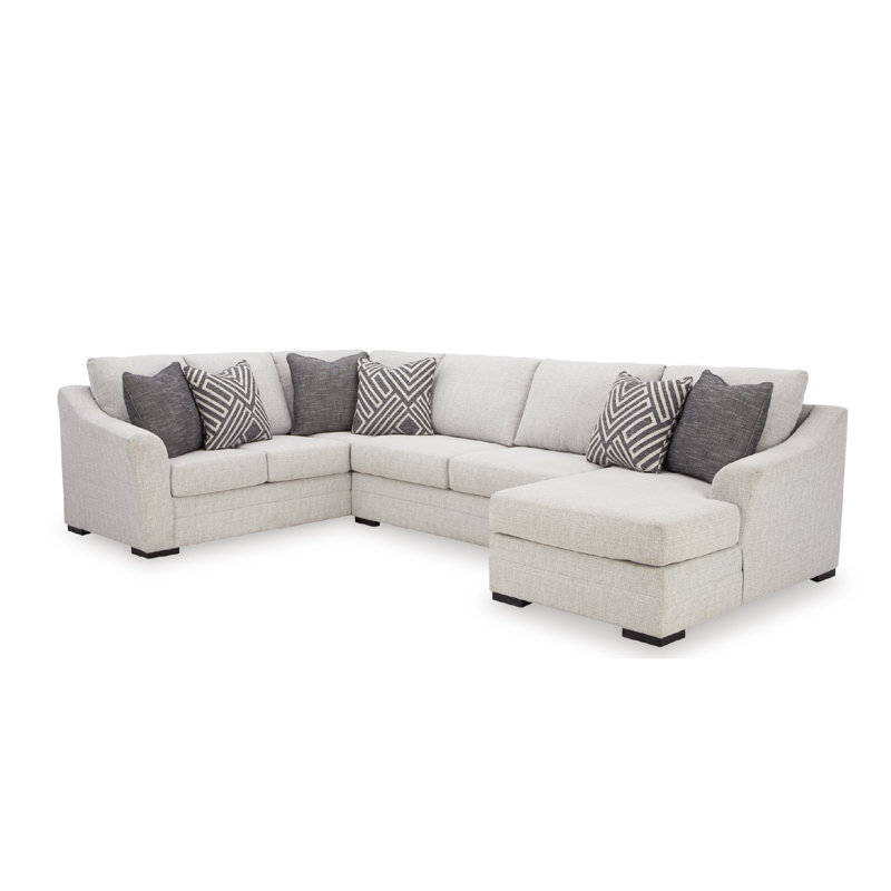 Koralynn 3-Piece Sectional With Chaise, Left Hand Facing