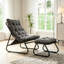 Chaise longue d'extérieur avec repose-pieds pour patio-129239801