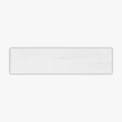Bianco Dolomiti 3" x 12" Marble Wall & Floor Tile Subway