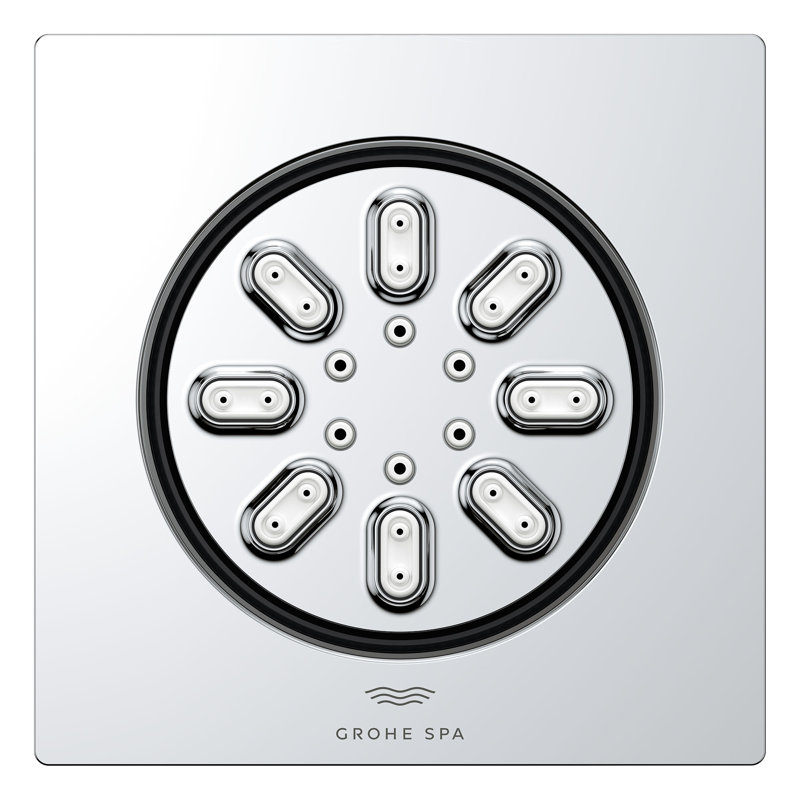 Vaporisateur pour le corps Rainshower ™ Aqua, Chrome ciel étoilé