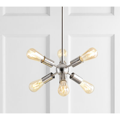 Bullins 6 - Light Nickel Pendant