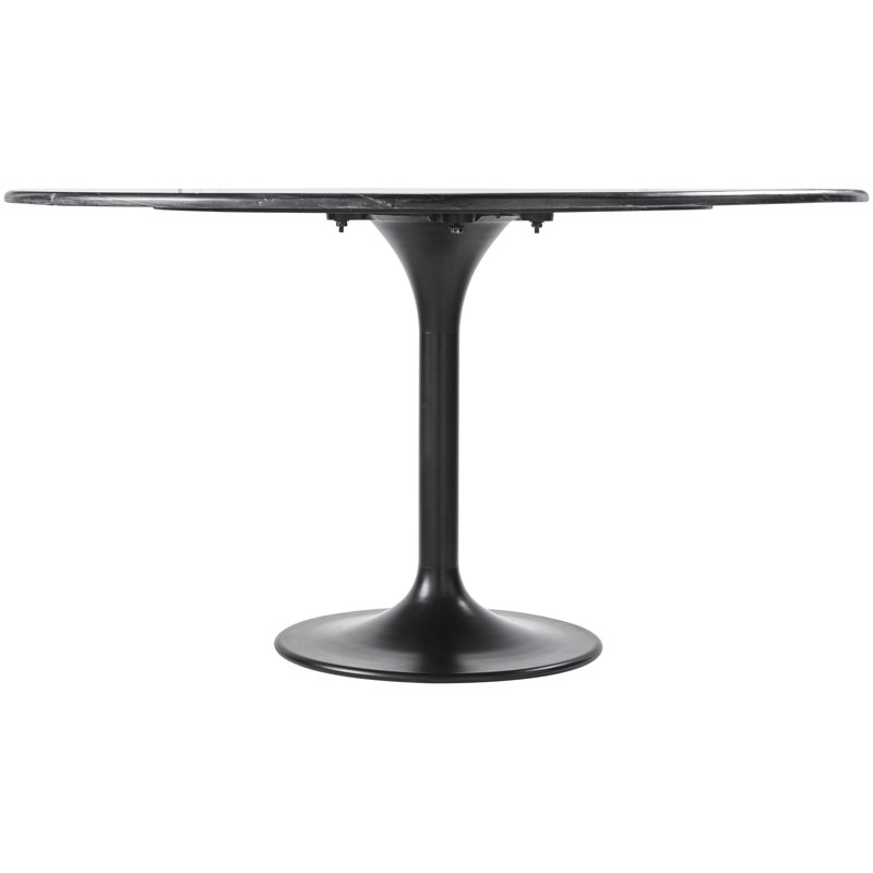 Table de salle à manger Victorine, Noir, H 30 po x l 71 po x P 36 po