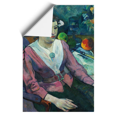 Portrait of a Woman by Paul Gauguin - Unframed Painting