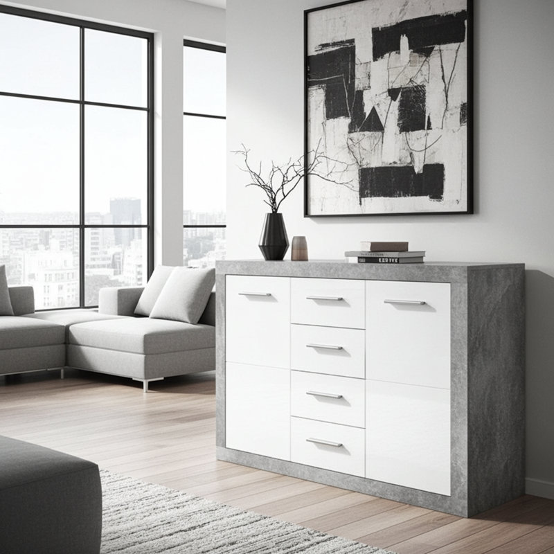 Burnese 117cm Sideboard