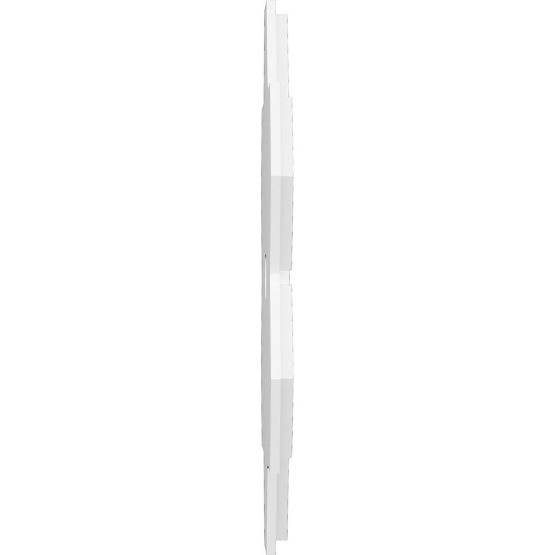 Médaillon de plafond contemporain en PVC de qualité architecturale Daisy, H 1 po x l 14 po x P 14 po