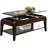 Jessyka Coffee Table With Lift Top and Open Shelf,Wood Frame