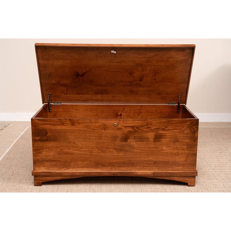 Whitley Brown Maple Cedar Hope Chest, 36", Brown Maple