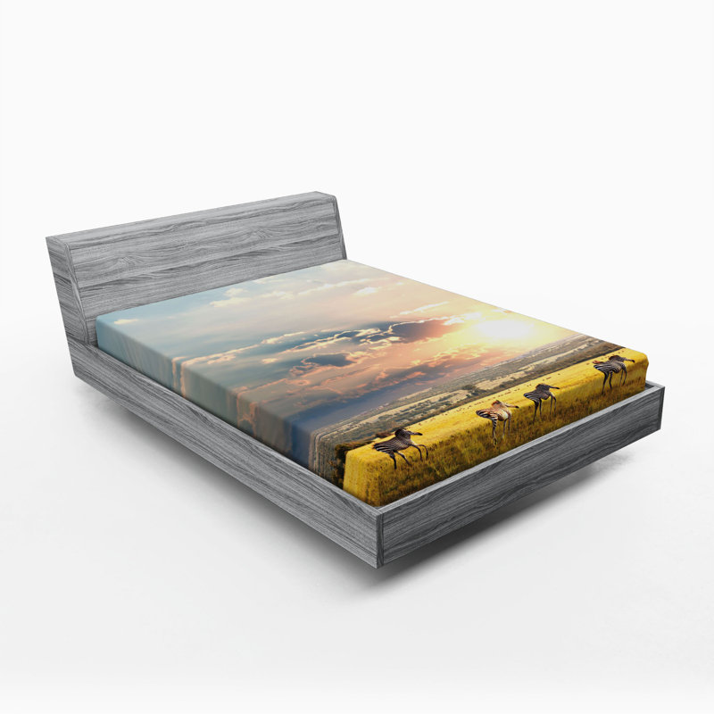 Safari Microfiber Fitted Sheet, Full Fitted Sheet