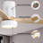 Kemp 52'' 3 -Blade LED Flush Mount Ceiling Fan with Remote Control and Light Kit Included-2092297802