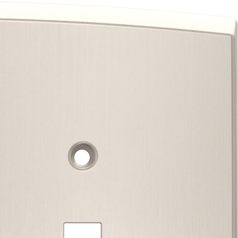 Grande plaque murale d'interrupteur / couvercle à bascule Franklin Brass Soft, Gris