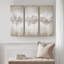Ensemble de 3 toiles embellies