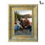 Cadre photo doré antique 1PC pour présentation de photos et d'anniversaires 5 po x 7 po