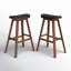 Tabouret de comptoir en bois massif Eric