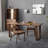 Quality Black Walnut Dining Table-105905866