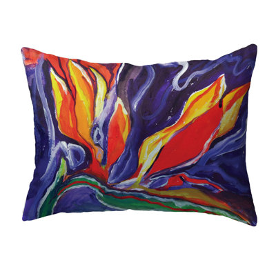 Paradise Outdoor Reversible Throw Pillow