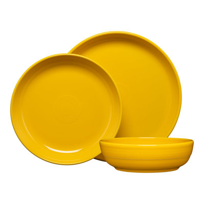 Fiesta Coupe Bowl 3-Piece Place Setting
