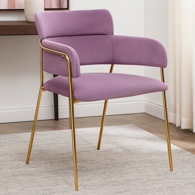 Elsberry 46cm H Velvet Upholstered Armchair
