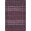 Tapis Coventry moderne minimaliste à bordure géométrique grise et blanche, lavable à la machine, antidérapant, à poils courts, pour intérieur et extérieur, adapté aux animaux domestiques, idéal pour le salon, la chambre, la salle à manger, l'entrée, le corridor ou le bureau.-1781555450