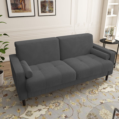 Carmelinda 157Cm Square Arms Sofa