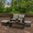Geta 2 - Person Patio Conversation Set with Cushions