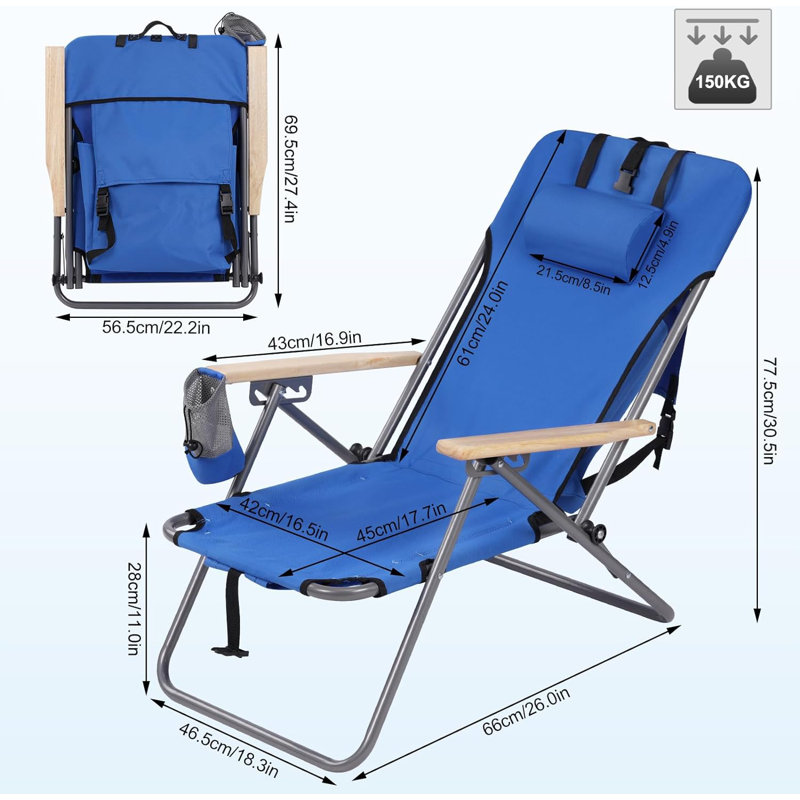 Carleene Folding Camping Chair