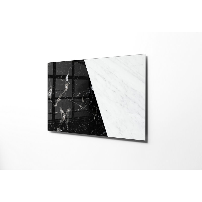 Peinture décorative en verre trempé, H 39,4 po x l 27,6 po x P 1 po