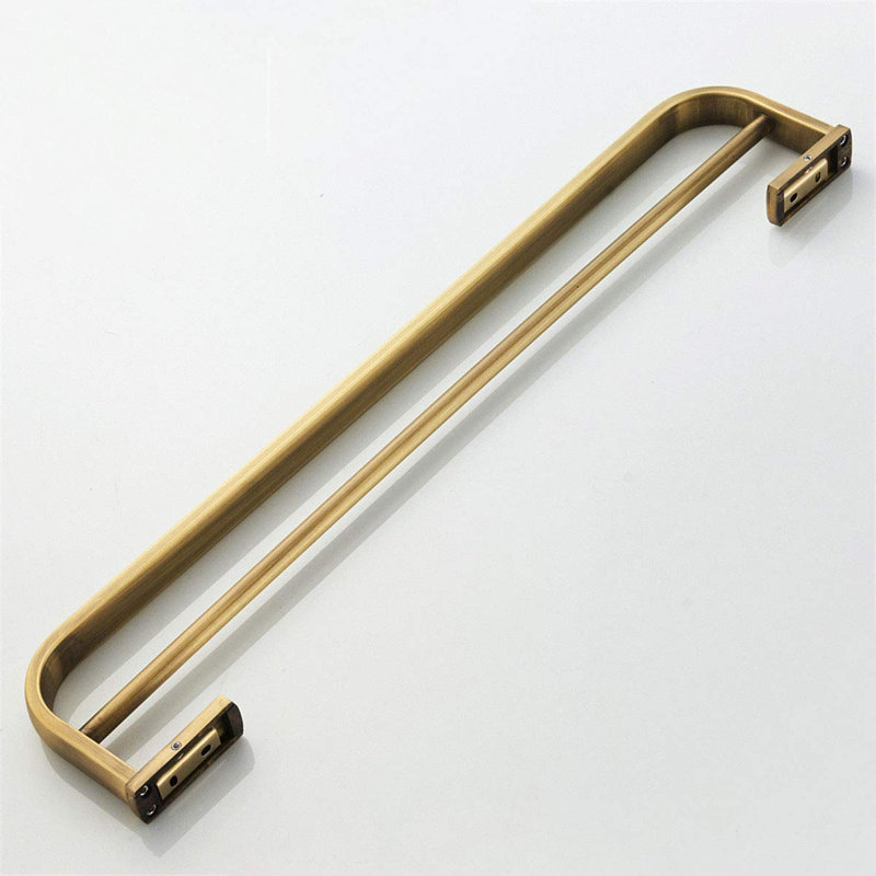 Amelah 57cm 1 Wall Towel Bar, Antique Brass