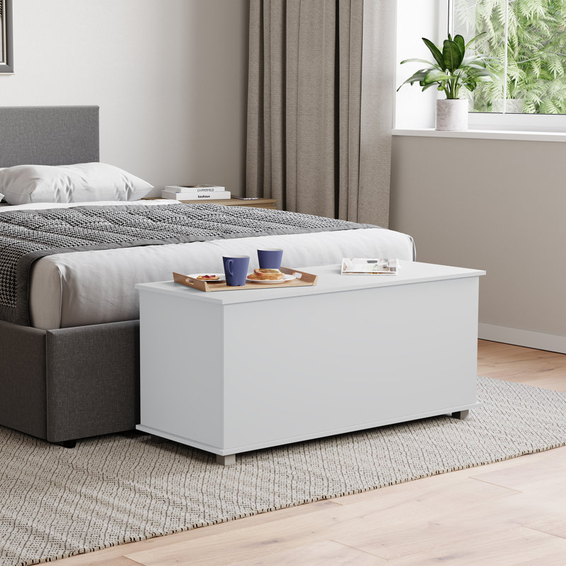Beacsfield Storage Bench, White