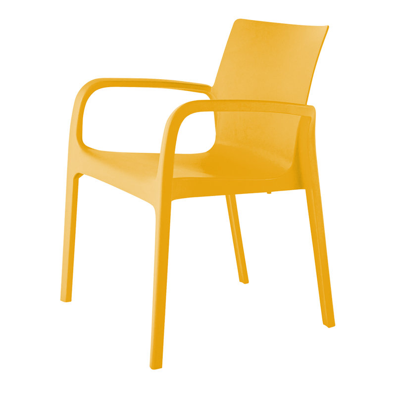 Fauteuil de patio Alissa, Or