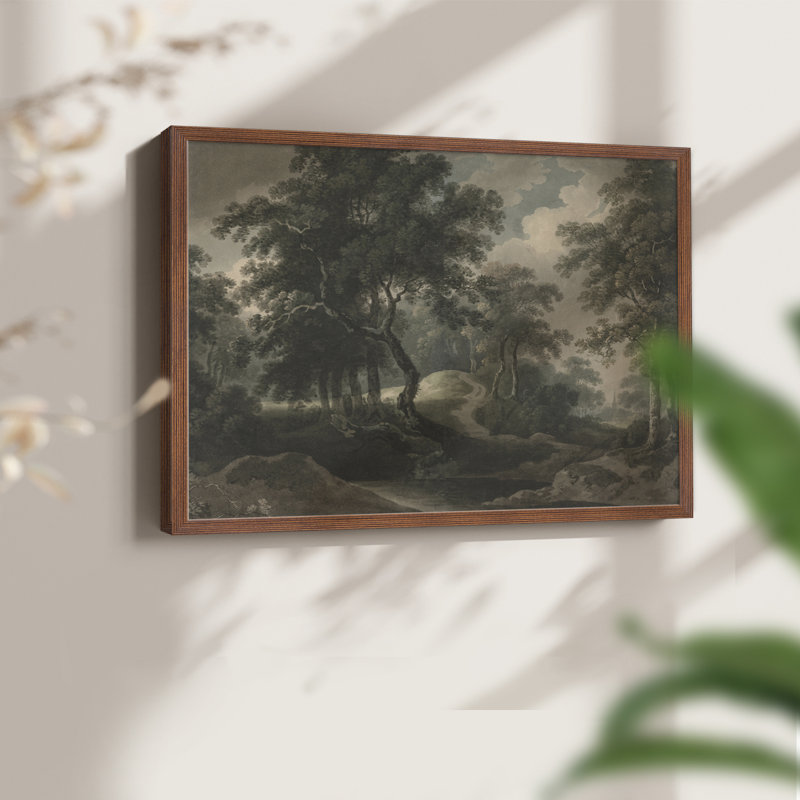 Paysages rétro-Cccxci-reproduction encadrée