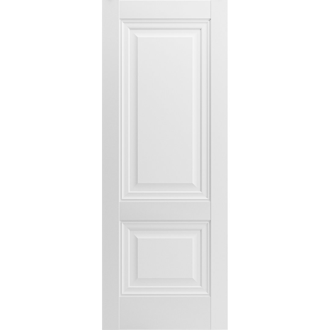 Lucia Paneled Wood Standard White Door Slab SARTODOORS 