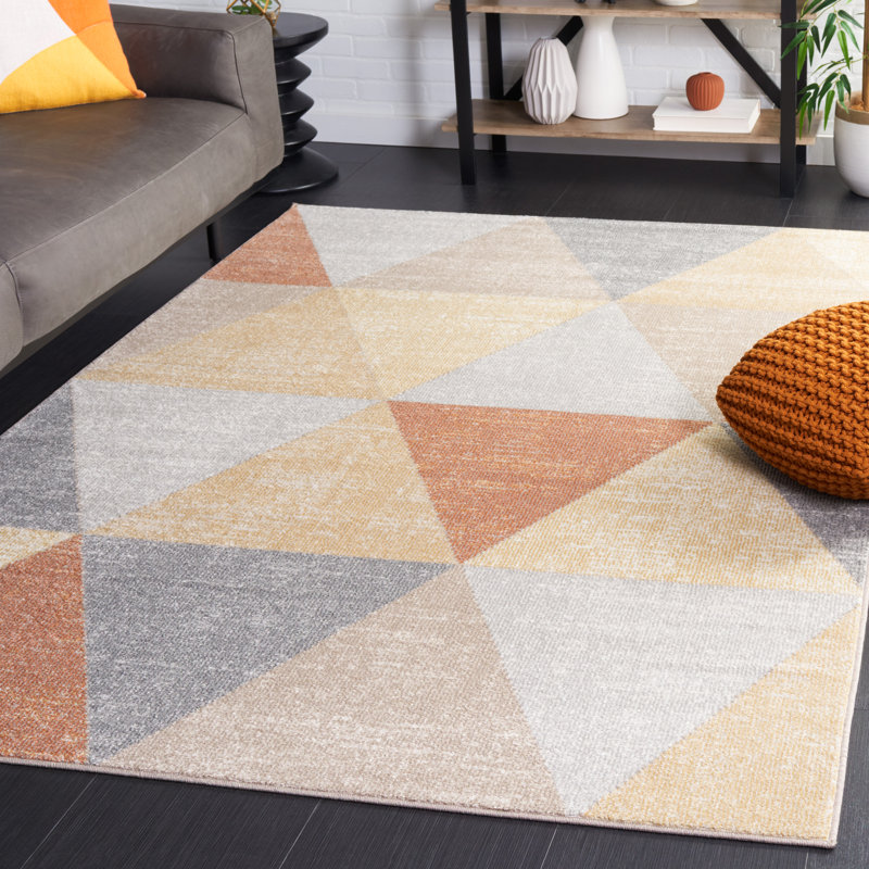 Phoenix 500 Performance Geometric Rug, Rectangle 5'5" x 7'7"