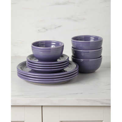 Fiesta Bistro Coupe 12-Piece Dinnerware Set, Service for 4
