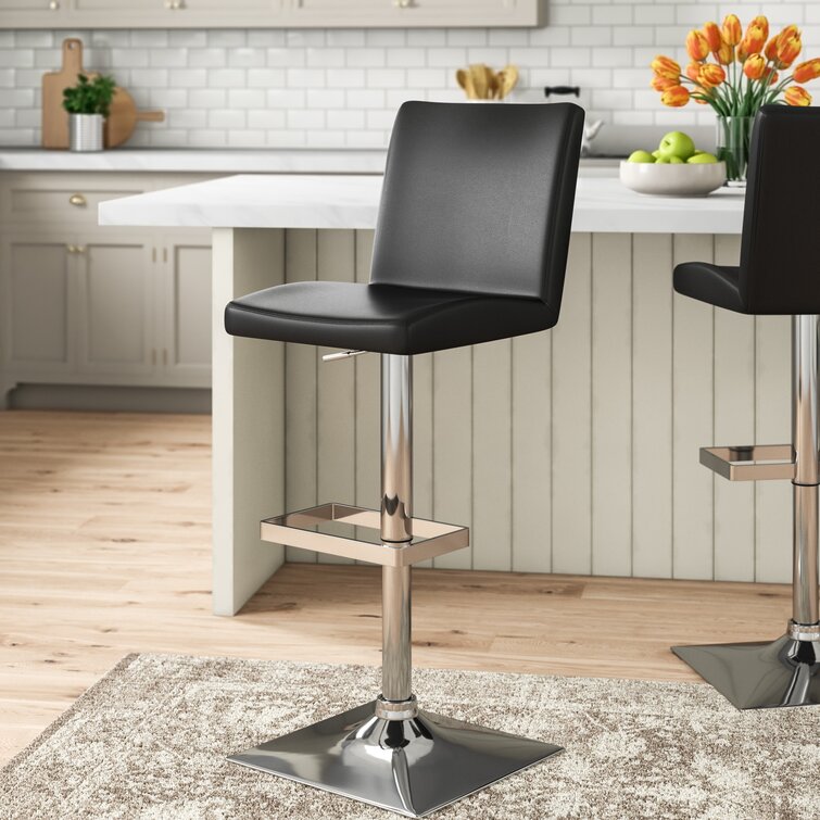 Captain Swivel Adjustable Height Bar Stool