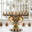 Courtly Check® Ceramic Menorah