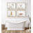 Sylvie Alpaca In Bubble Bath Neutral Style Framed Canvas by Amy Peterson Art Studio 18x24 Natural