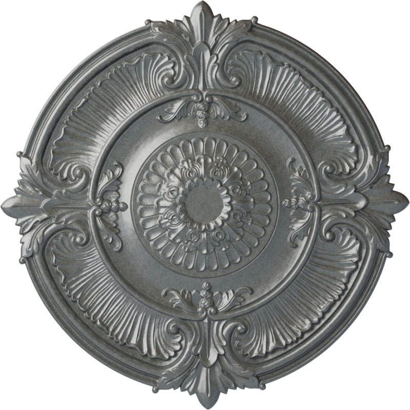 Attica Platinum Polyurethane Acanthus Leaf Ceiling Medallion