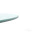 Plateau de table rond en verre trempé 24 po 24 po Verre transparent 1/4 po d'épaisseur Bord rond poli-543615058