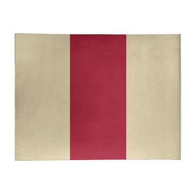 Tapis rouge sable/rouge sedona tissé à plat Arizona