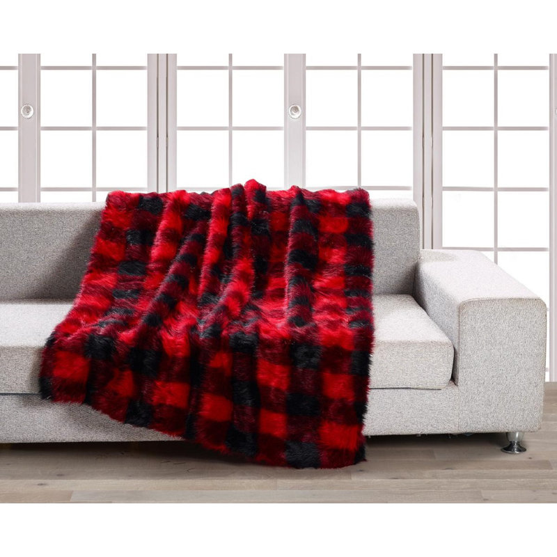 Machine Tufted Throw Blanket