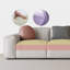 Coussin de canapé modulaire 100% polyester 110,24 po beige
