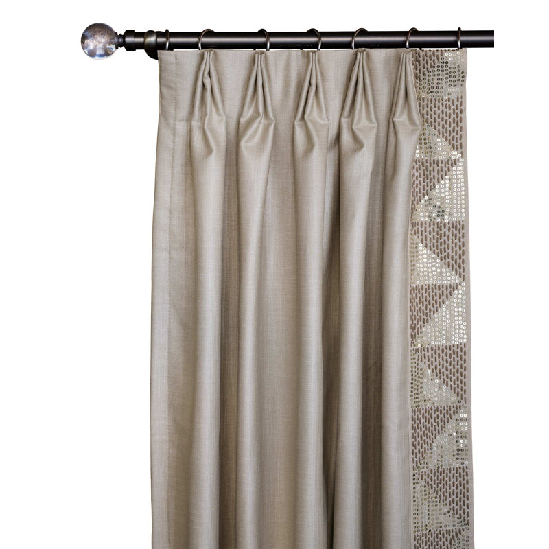 Teryn Room Darkening Curtain, Left, 20" W x 120" L