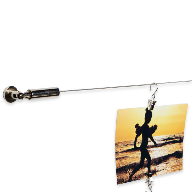 Rogan Stainless Steel Adjustable Double Curtain Rod
