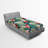 Microfiber Floral Fitted Sheet-105846528-42107615
