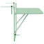 Balcony Table Metal Medium Collapsible Patio Table-1287427965